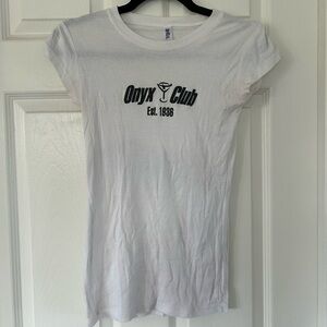 Fitted Long Graphic Tee